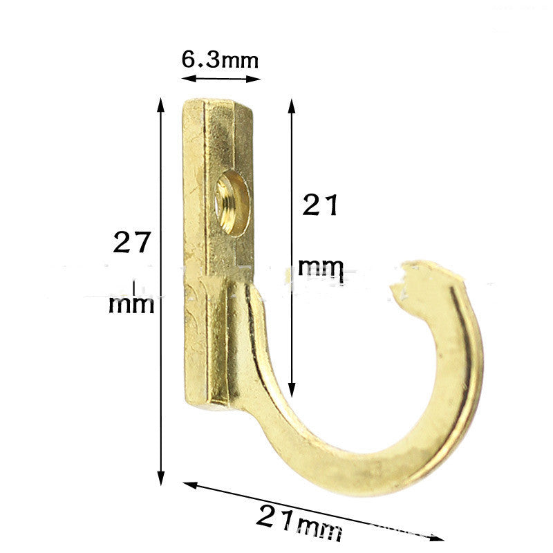 Hook Mini Hook Nickel-plated Hook List