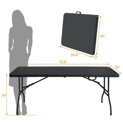 Portable Folding Table Indoor&Outdoor Maximum Weight 135KG Foldable Table For Camping
