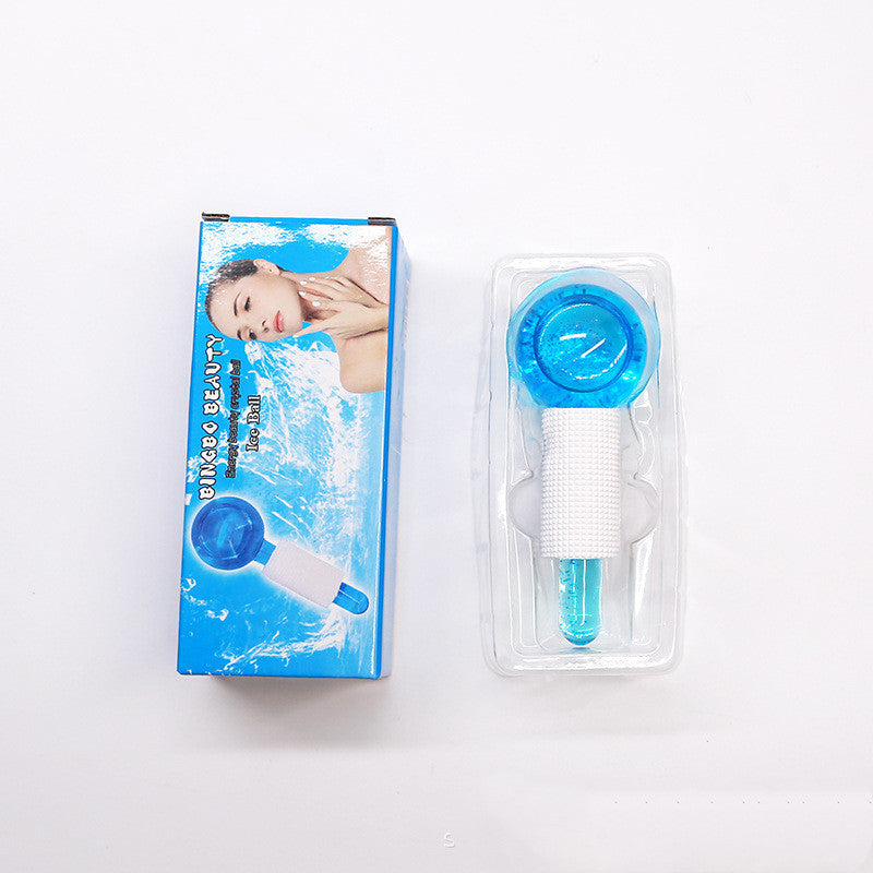 Crystal Ice Ball Ice Therapy Facial Massage Glass Beauty Ball