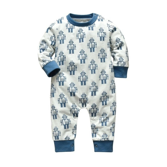 Boy and girl jumpsuits for children
