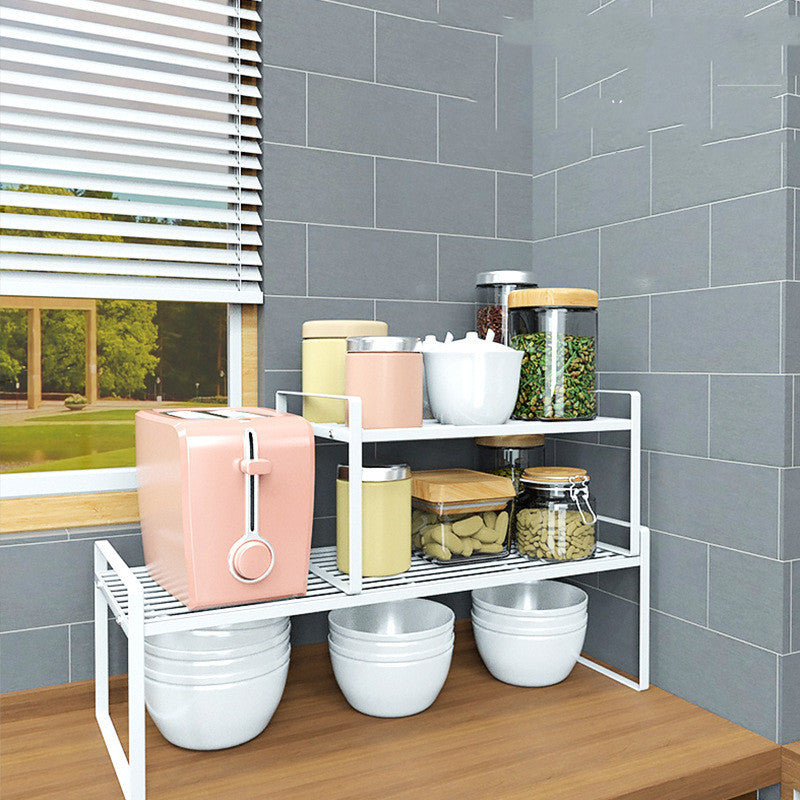Multi-Layer Storage Shelf Pot Rack Seasoning Rack Storage Rack
