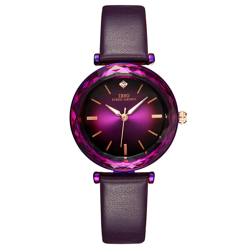 Waterproof ladies quartz watch