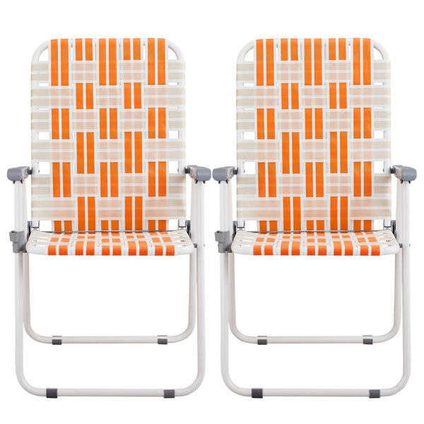 2pcs, Folding Beach Chairs