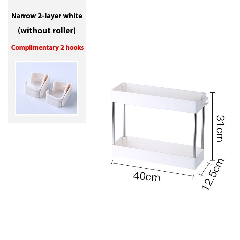 Kitchen Side Gap Storage Rack