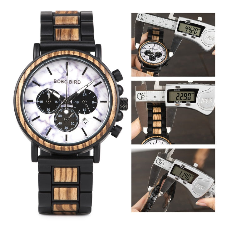 Fashion BOBO BIRD Wooden Watch Quartz Watch