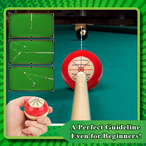 Snooker training cue ball