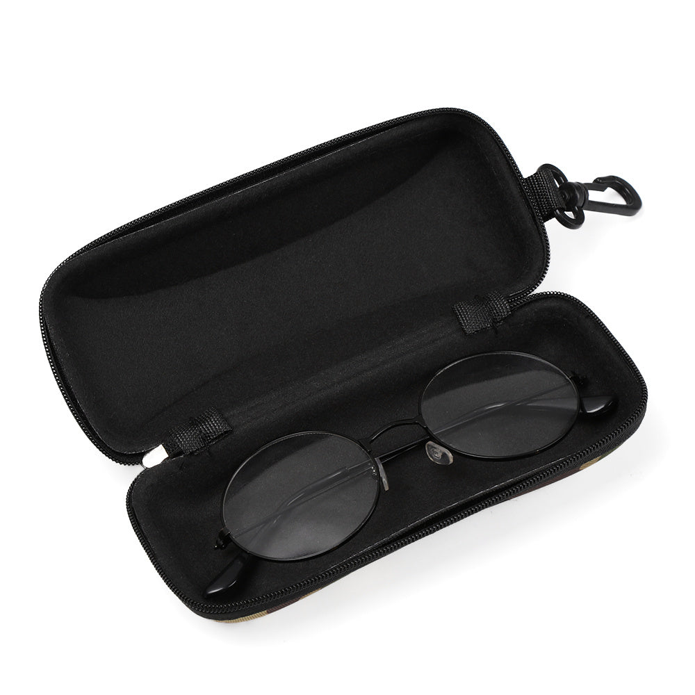 Camouflage glasses case