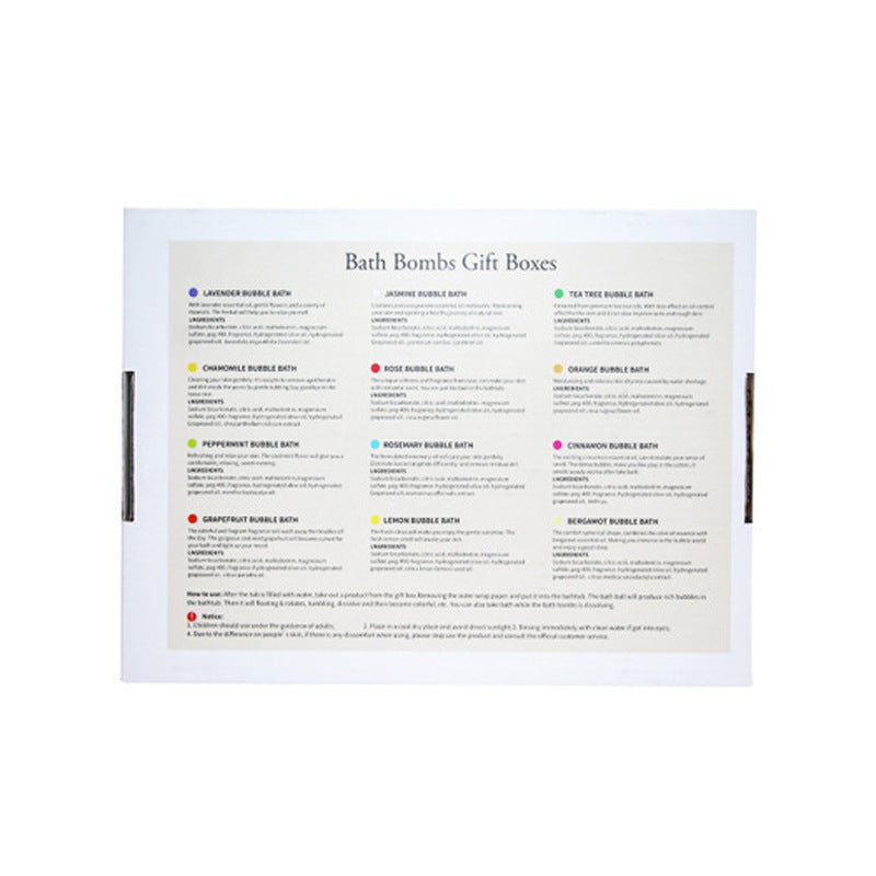 Bath Bombs Ball Explosion Salt Ball Gift Box