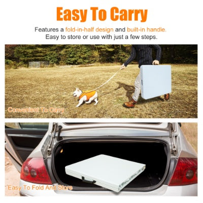 Portable Folding Table Indoor&Outdoor Maximum Weight 135KG Foldable Table For Camping