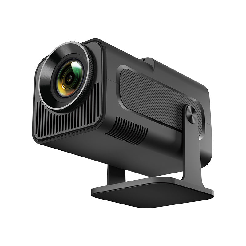 HY320 Android AOSP Projector 4K Hard Decoding, Dual-band Wi-Fi 6 And BT5.0 1080P Native Resolution, 300 ANSI Lumens Brightness.