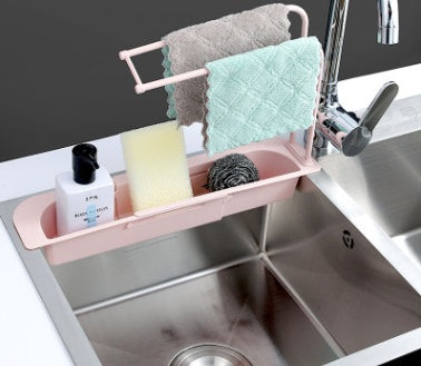 Telescopic Sink Storage Rack