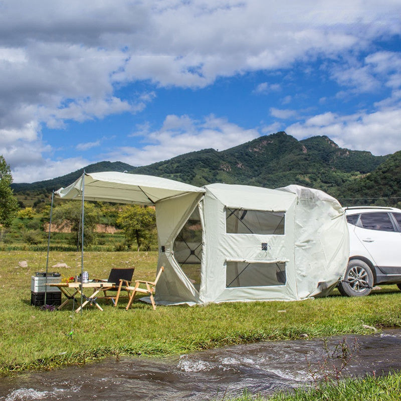 Rear Extension Tent Canopy Portable Multi-function