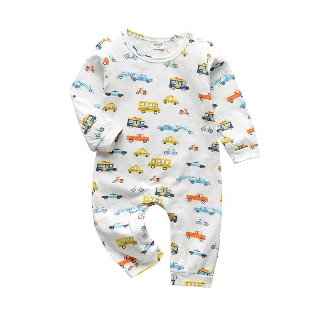 Boy and girl jumpsuits for children