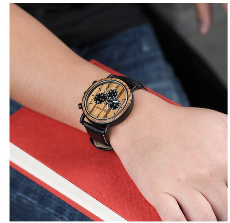 Fashion BOBO BIRD Wooden Watch Quartz Watch
