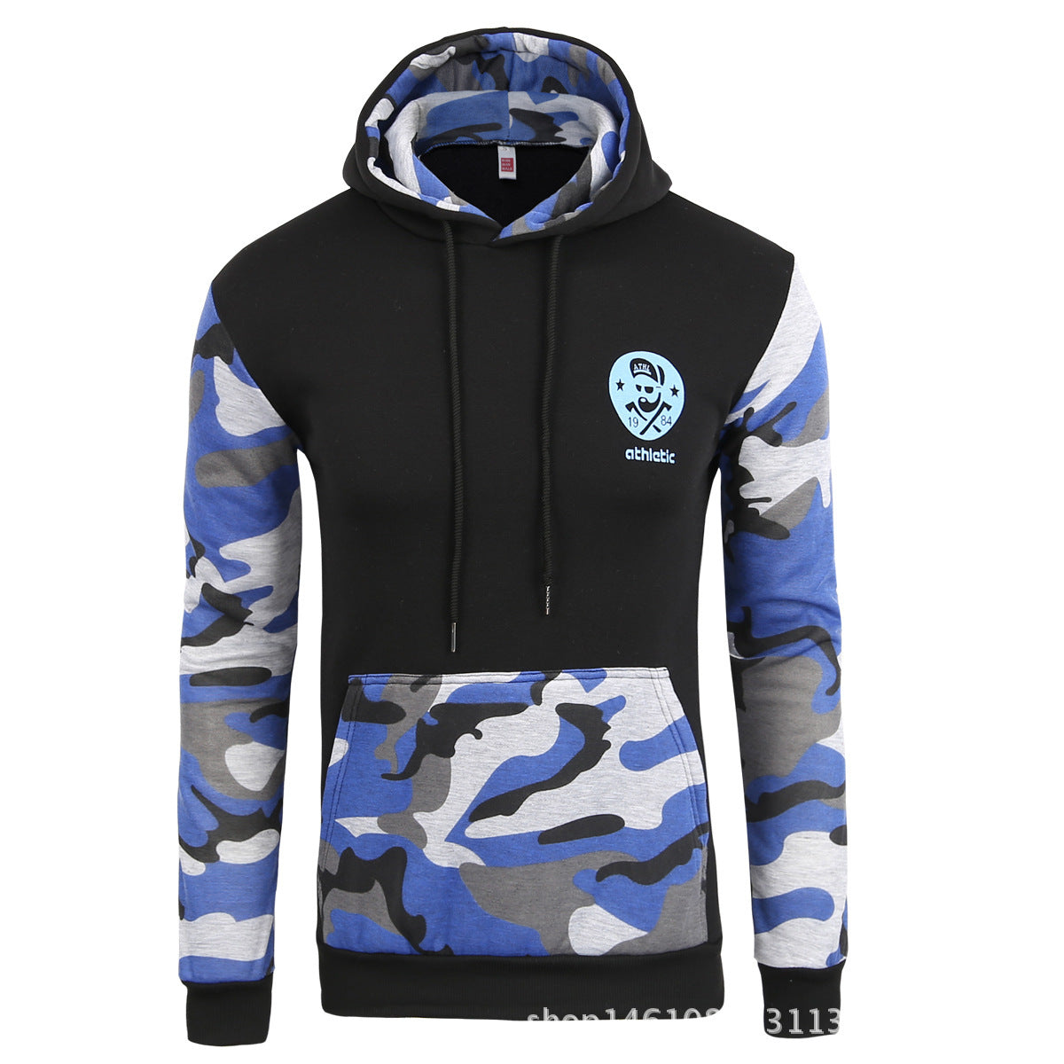 Men's camouflage pullover