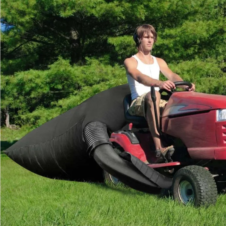 Lawn Tractor Leaf Bag 54 Cubic Feet Standard Garden Waste Bag W 112in Opening For Fast Easy Leaf Riding Lawn Mower Rubbish Bag Outdoor