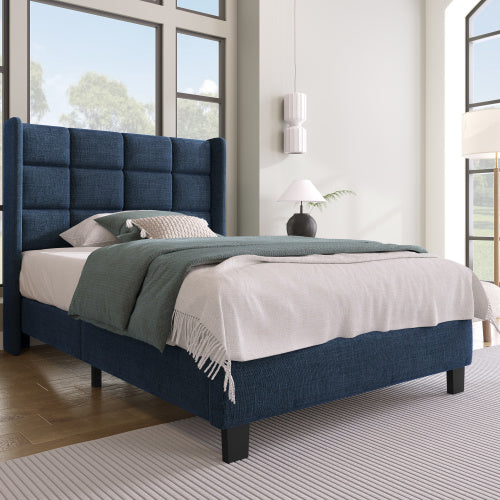 Linen Bed Frame Size 90 X 200