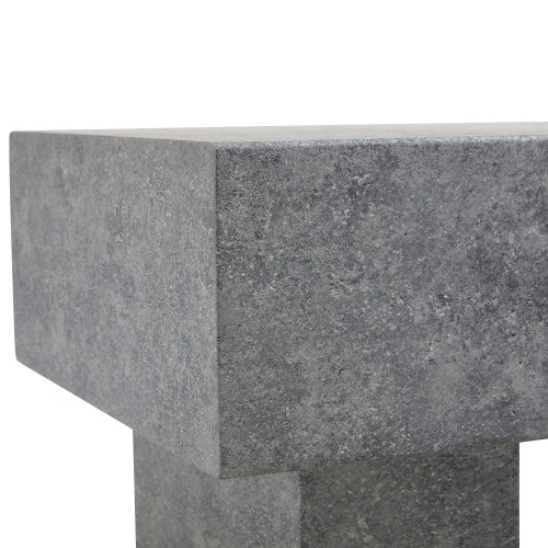 Modern Simple Gray Texture MDF Coffee Table 43.3x21.6x17.2 Practical Model.Making It An Ideal Addition To Any Living Room Or Apartment