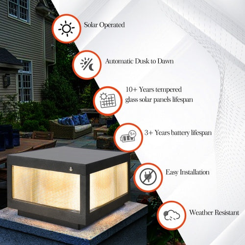 Solar Wall Light With Dimmable LED-2 Package Unavailable Platforms- Temu