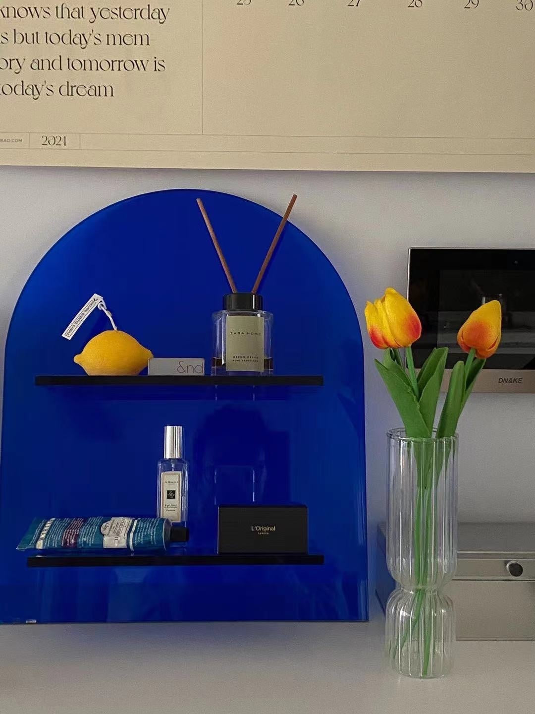 Acrylic Desktop Shelf Storage Rack