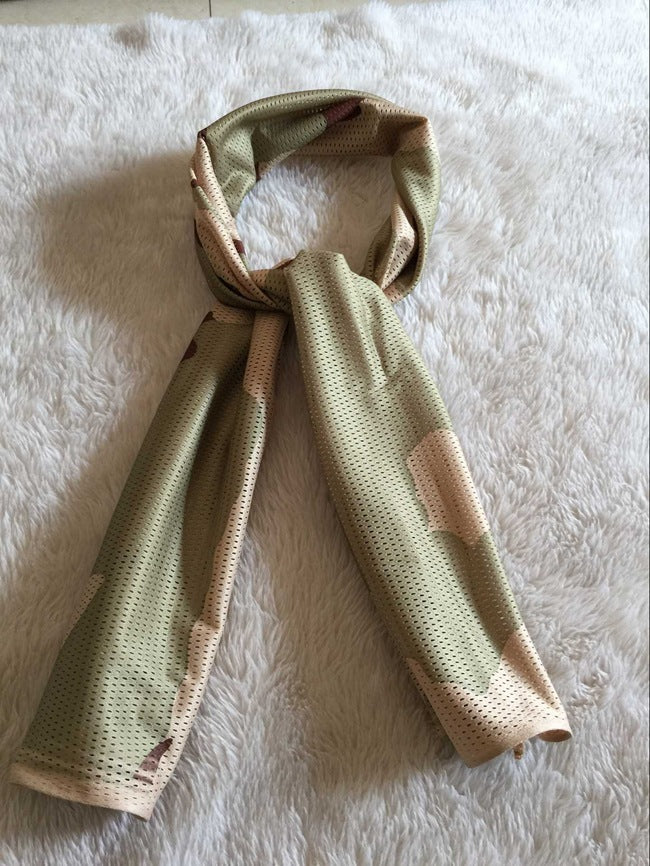 Military Fans Camouflage Sun Protection Sunshade Camouflage Scarf