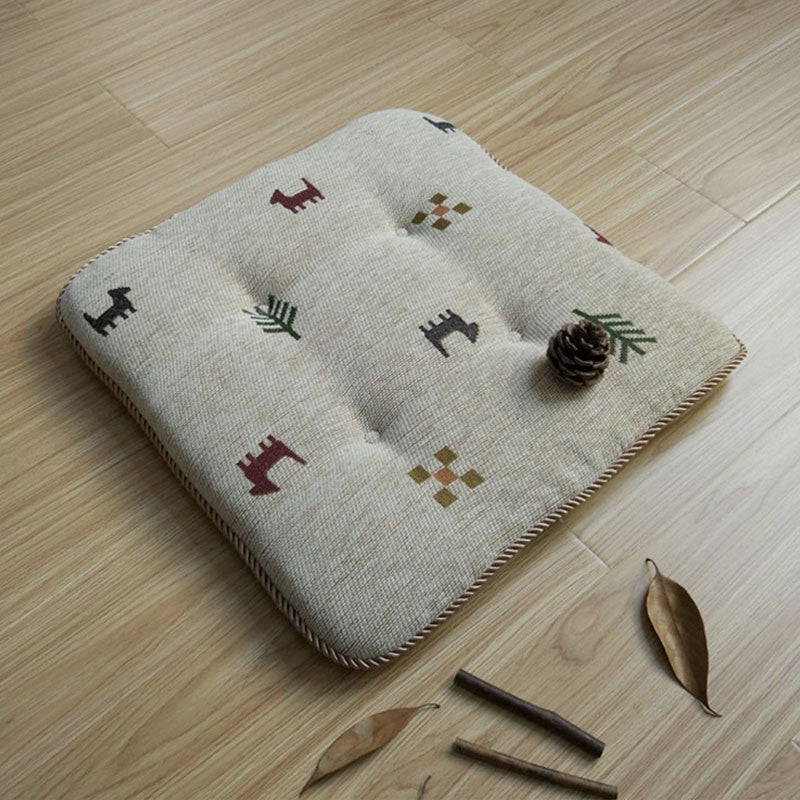 Garden Style Dining Chair Cushion Anti-skid Office