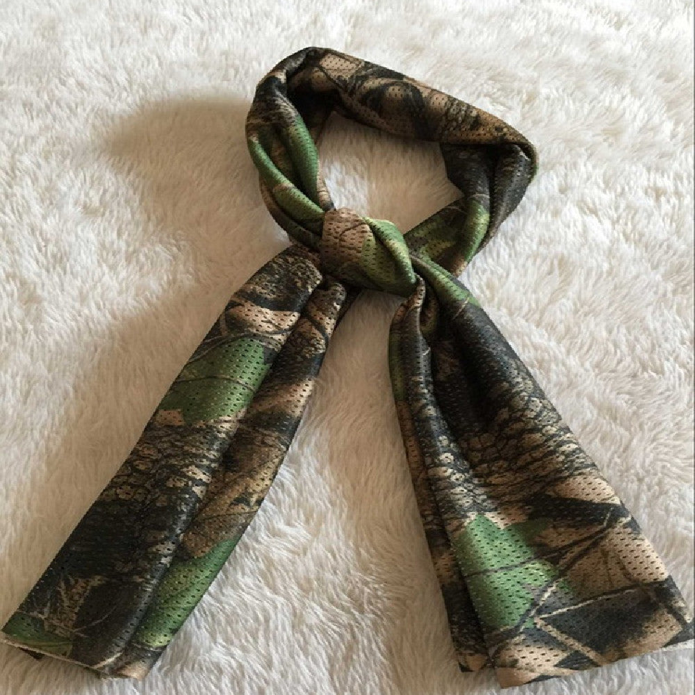 Military Fans Camouflage Sun Protection Sunshade Camouflage Scarf