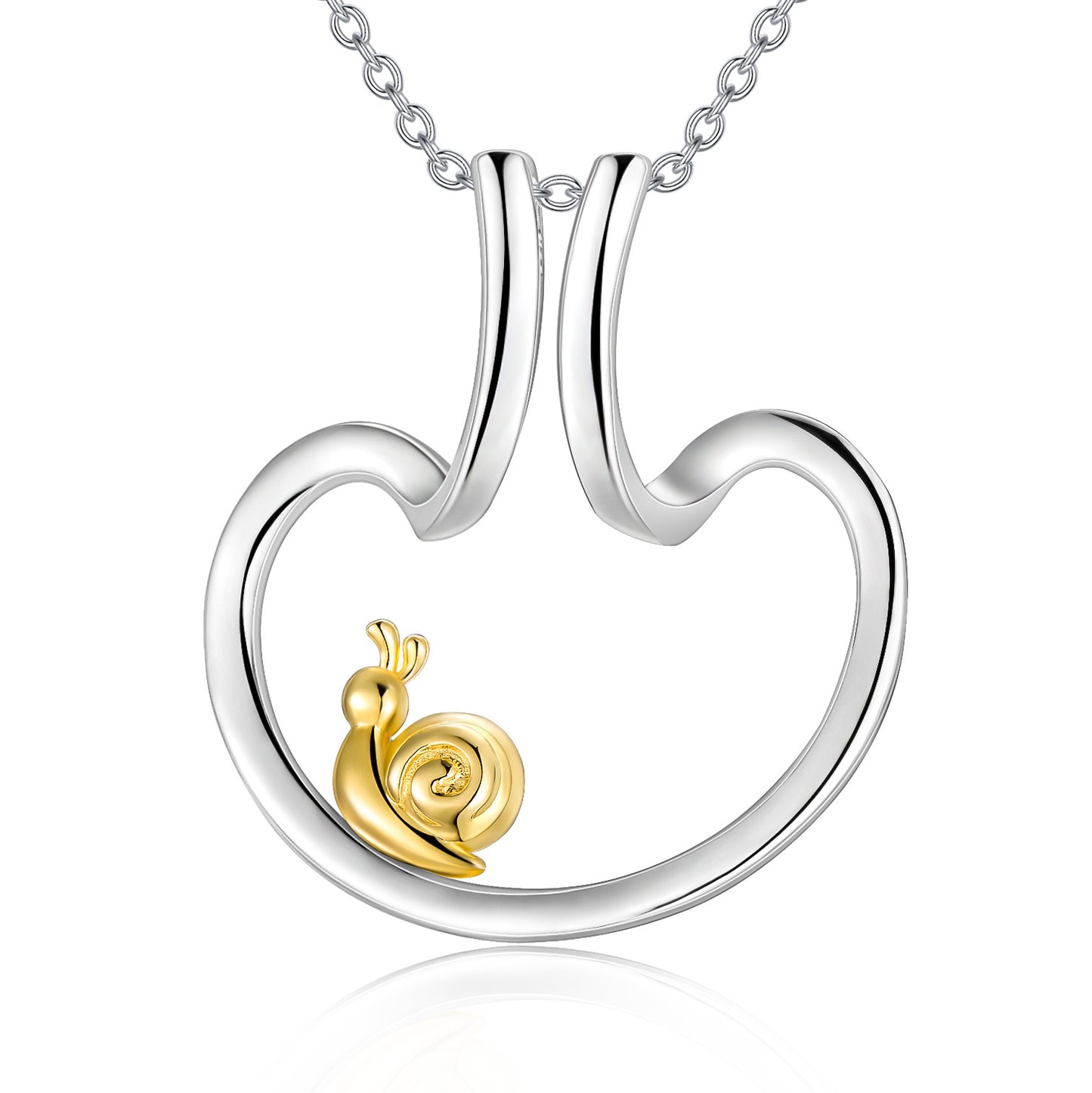 925 Sterling Silver Snails Celtic Cross Ring Holder Pendant Necklaces
