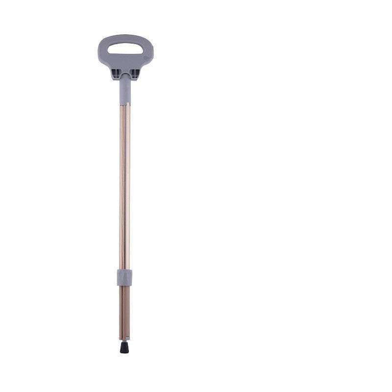 Multifunctional Crutches Aluminum Alloy Folding Leisure Trekking Pole
