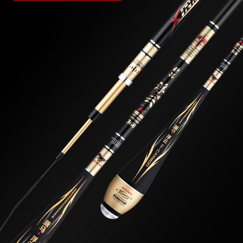 Light Hard Fine Carbon Fishing Rod