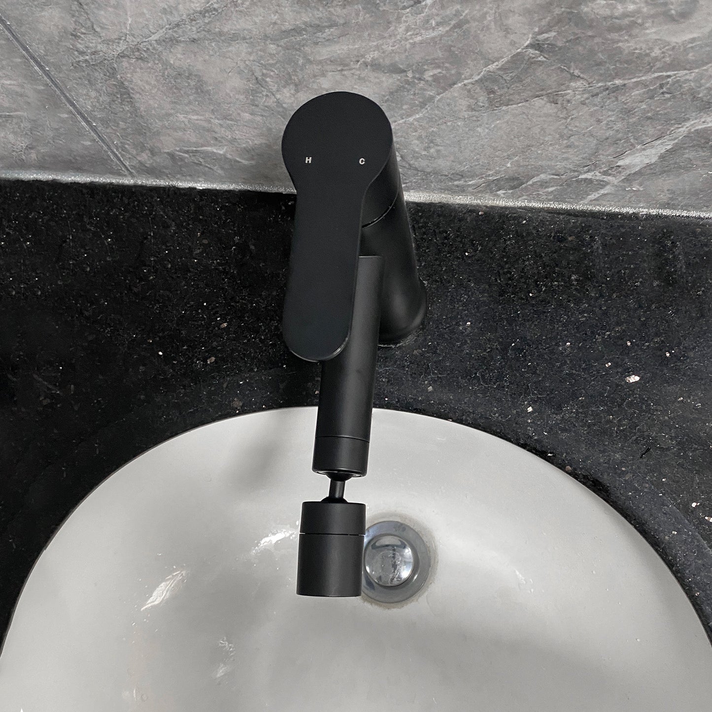 Bathroom Sink Faucet - Black