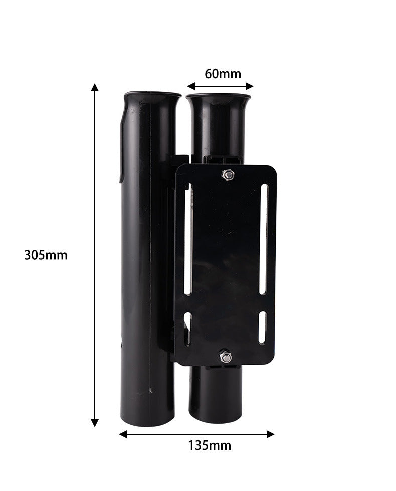Motorcycle Electric Bicycle Fishing Rod Rack Pipe Clamp