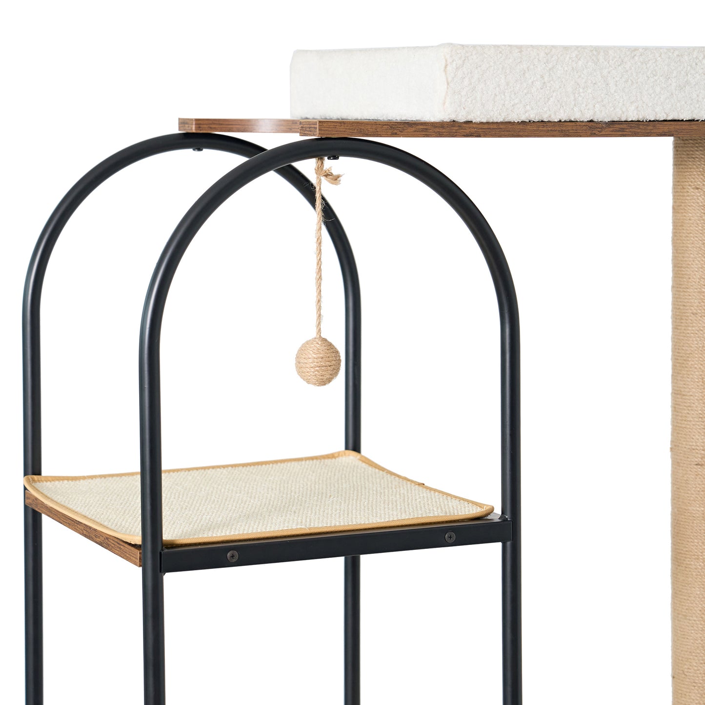 Cat Climbing Frame,Cat Tree,Modern Cat Tower, Multi-Level Cat Condo With 1 Caves,2 Scratching Posts,Perch,for Indoor Cats