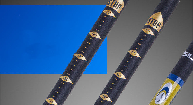 Carbon Trekking Poles With Three Inner Locks And Retractable