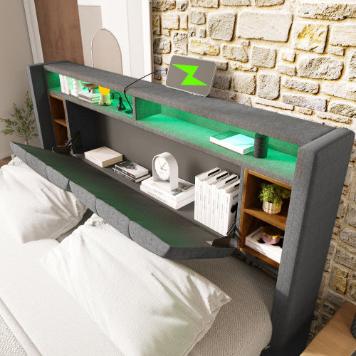 Solid Wood Bed Frame Size 160cmx200cm