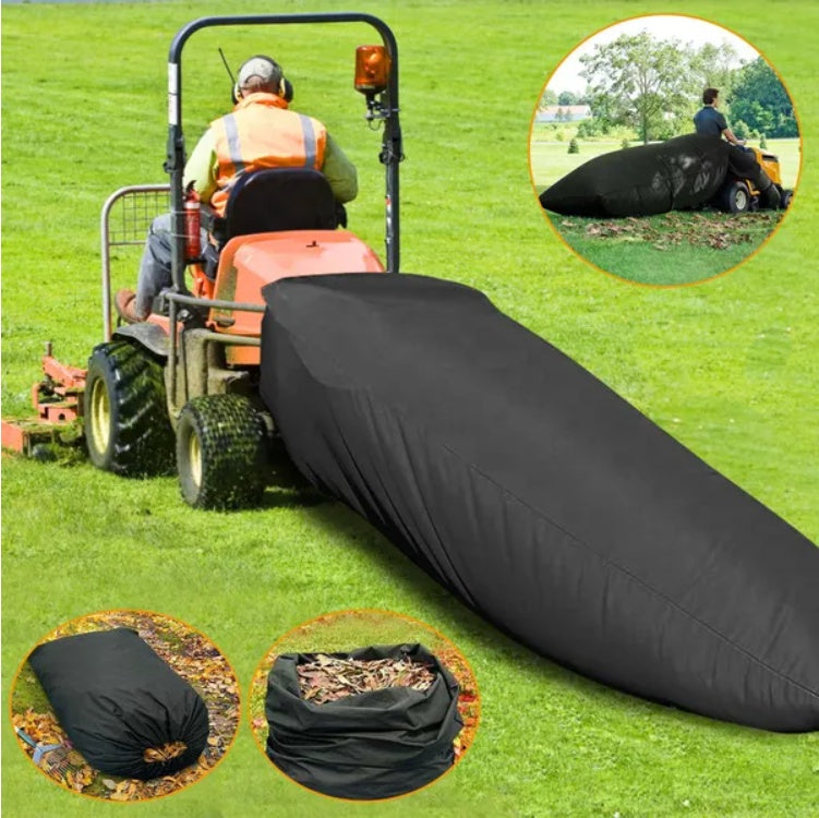 Lawn Tractor Leaf Bag 54 Cubic Feet Standard Garden Waste Bag W 112in Opening For Fast Easy Leaf Riding Lawn Mower Rubbish Bag Outdoor
