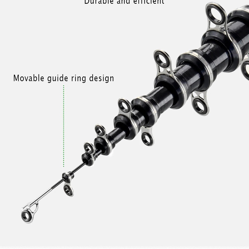 Carbon Fiber Rock Fishing Rod Telescopic Sea Fish Pole