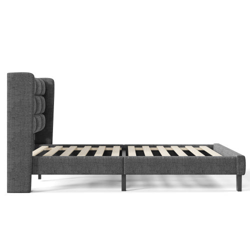 Linen Bed Frame Size 140 X 200