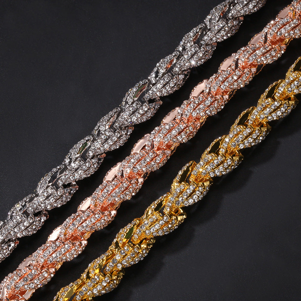 Fashion Exaggerated Men's Necklaces With Multiple Specifications