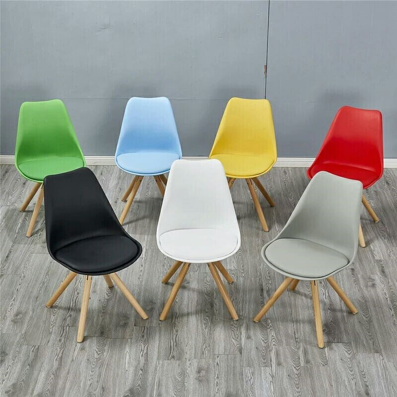 Nordic Tulip Colored Dining Simple Eames Office Chair