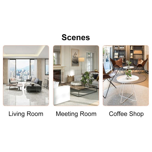 A Modern And Practical White Coffee Table And Coffee Table. The Double Layered Coffee Table Is Made Of MDF Material,. Suitable For Living Room, Bedroom, And Study.43.3x21.6x16.5 CT16