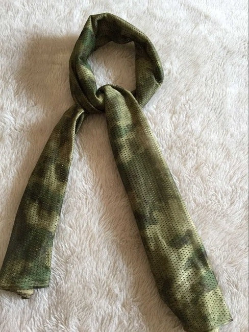 Military Fans Camouflage Sun Protection Sunshade Camouflage Scarf