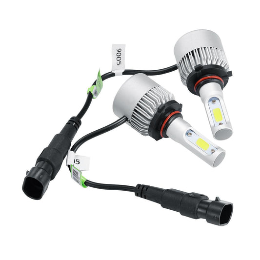 Series F-S2 9005 28W-LED Silver Edition COB Integrated Automotive Front Headlights Low End Edition