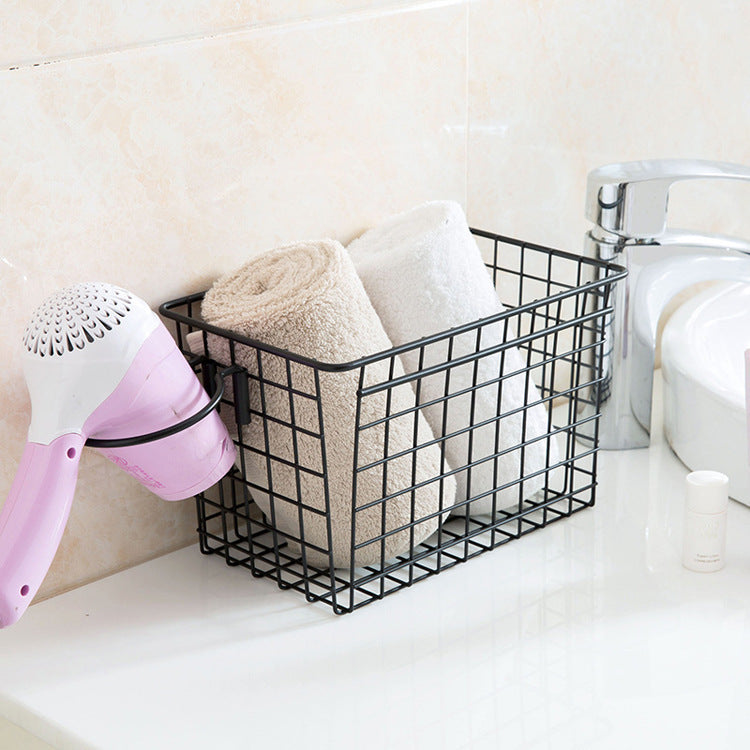 Multi-function kitchen rack bathroom storage rack hair dryer rack door kitchen cabinet storage rack