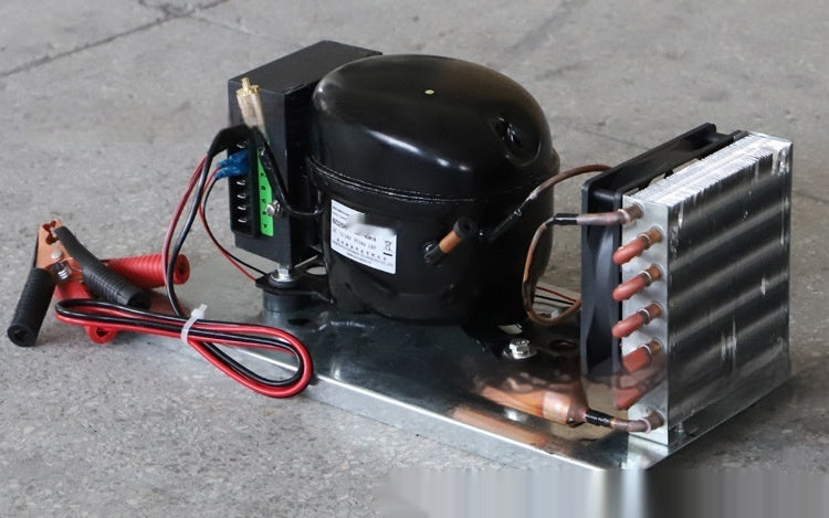Miniature Refrigerating Machine Air-cooled Refrigerator Unit R134a12V24V