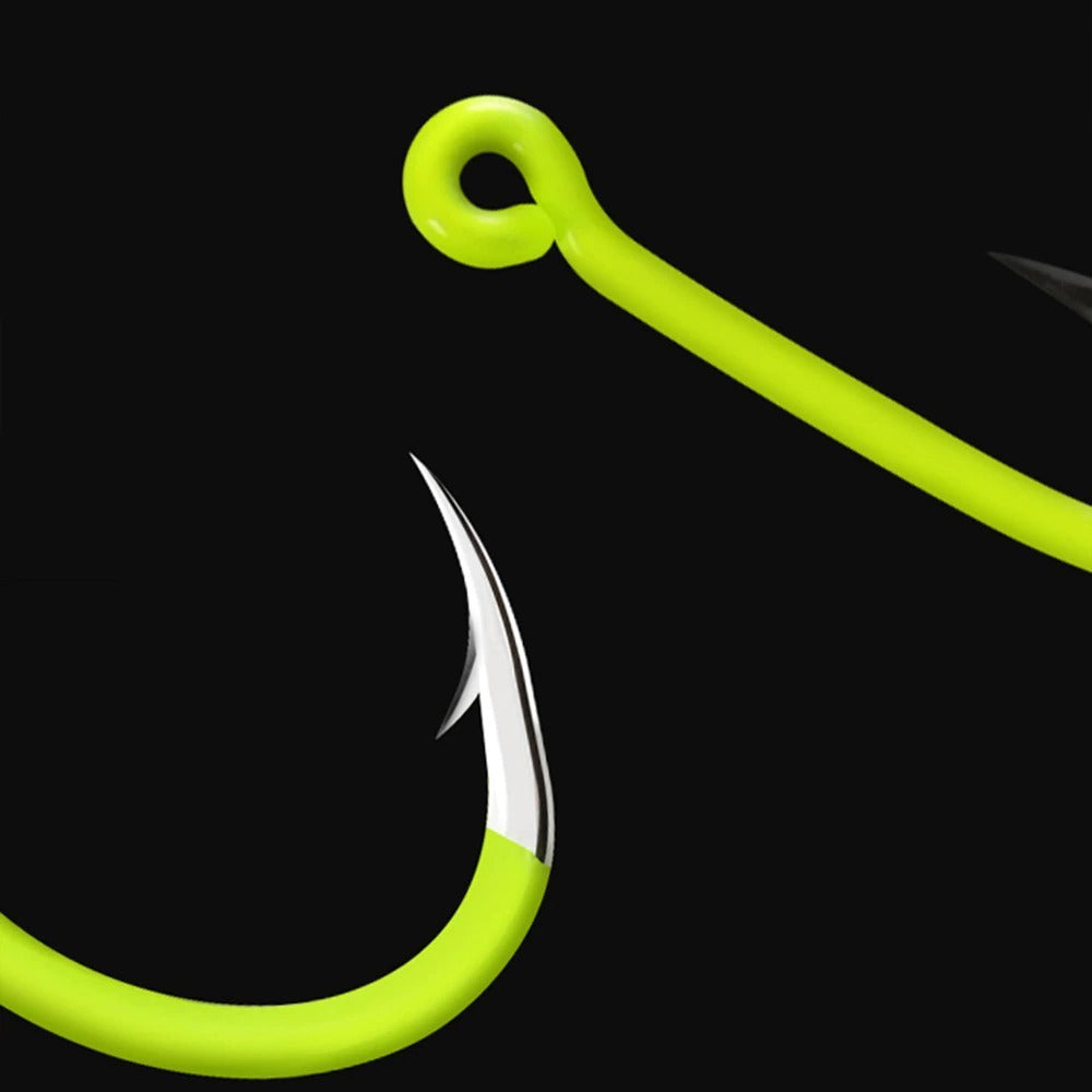 Barbed tube with Iseni hook