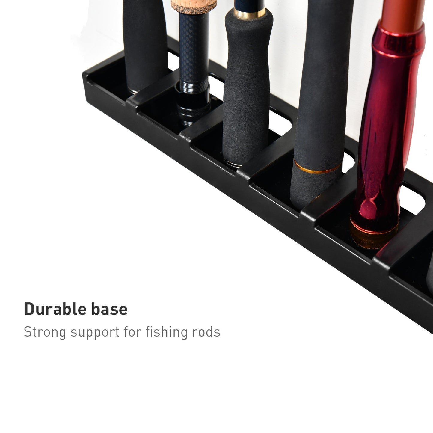 Small Plastic Fishing Rod Display Stand