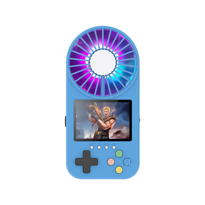 500 In 1 Color Screen Lightweight Game Machine With Convenient USB Fan 3-level Wind Speed Various Games