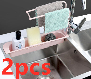 Telescopic Sink Storage Rack