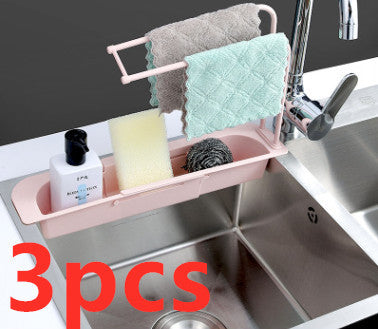 Telescopic Sink Storage Rack